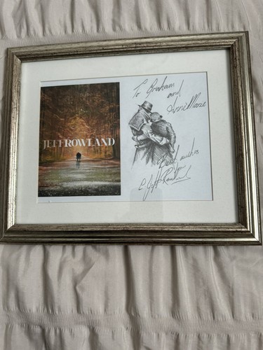 Very rare jeff rowland - jeff, pencil