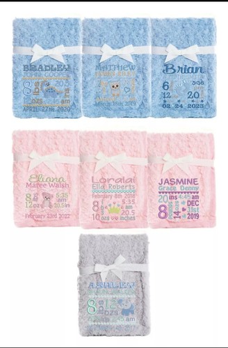 Personalised baby blanket - personalised,