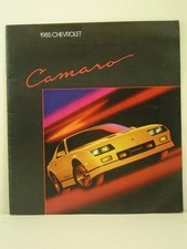 1985 Chevrolet Camaro Sales Brochure