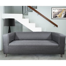 IKEA KLIPPAN Replacement Sofa Cover Two 2 Seat Loveseat Slipcover Washable Grey