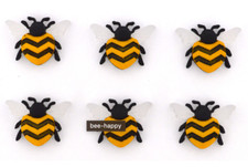 Bee Happy  Dress it up Buttons