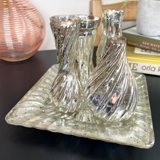 5 Piece Mercury Ensemble Vase