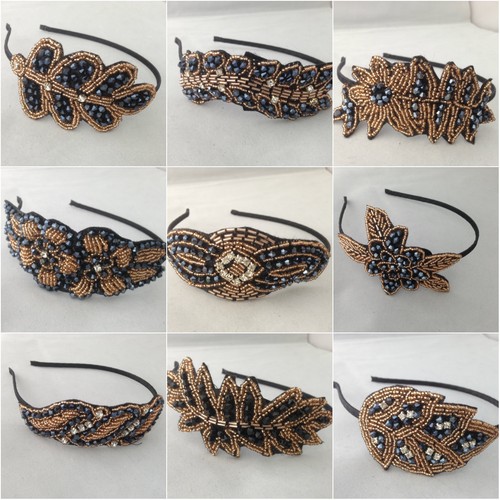 Vintage beaded head - vintage,