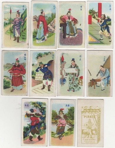 Pirate cigarette cards china - pirate,