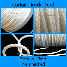 Curtain track cord Swish Integra Harrison pre stretched - Multiple length option