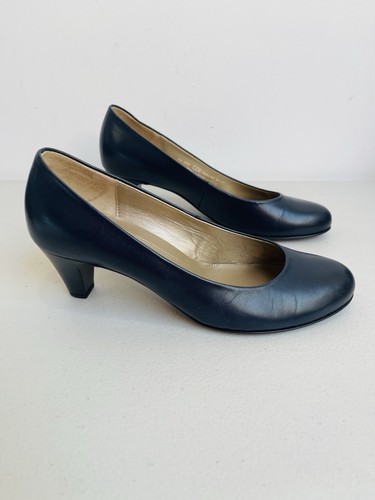 Gabor blue navy patent leather - gabor,
