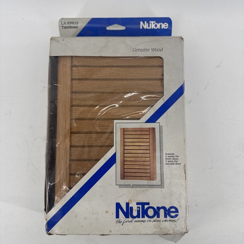 Nutone 109no door chime - door,