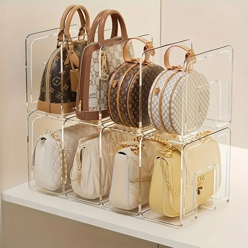 Clear acrylic handbag - clear,
