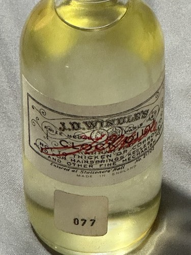 Vintage windles clock oil - vintage, d