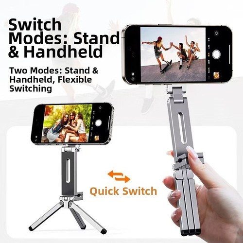 Foldable magnetic phone - phone, tripod