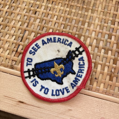 Vintage boy scout - boy, see