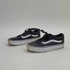 Vans Black and White Shoes