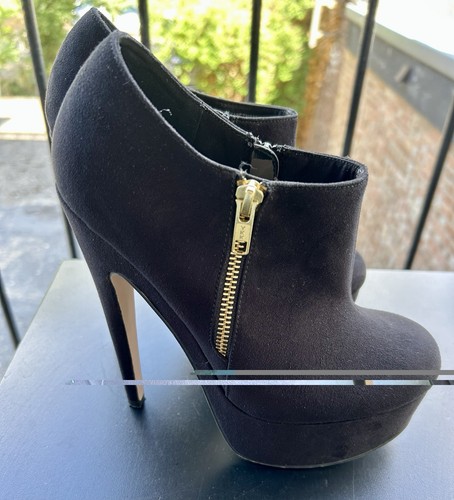 Carvela black suede platform - carvela,