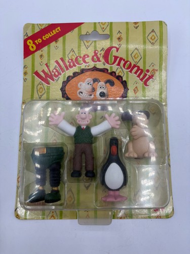 Wallace gromit pvc figures - wallace,