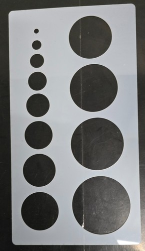 Stencil 135mm 250 - x,