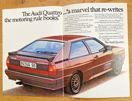 Audi 1981 range - 1981, 200