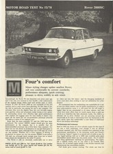 ROVER 2000 SC P6 original 1970