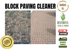 Block Paving Cleaner Stain