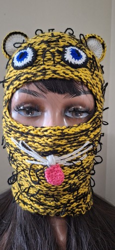 Animal balaclava hat with ears - animal,
