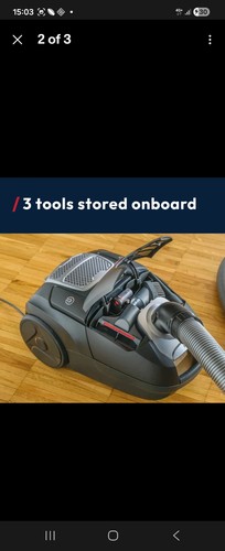 Hoover bagged canister vacuum - canister,