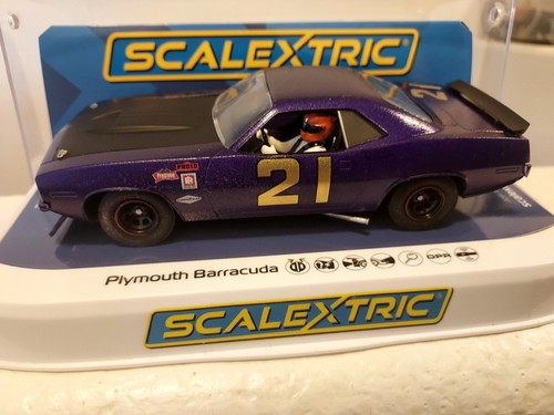Scalextric purple custom - scalextric,