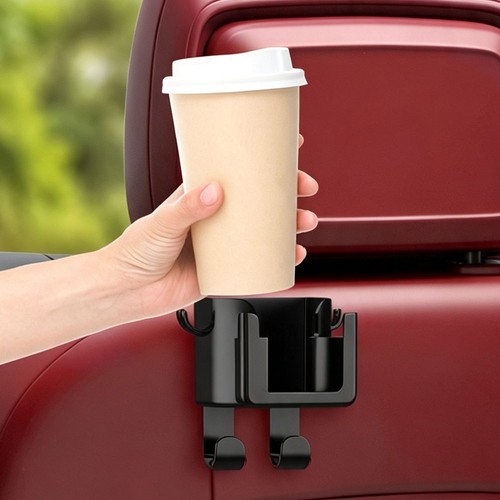 Car seat back storage rack - car,