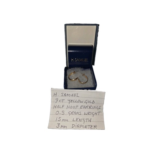 Samuel 9ct yellow gold - h,