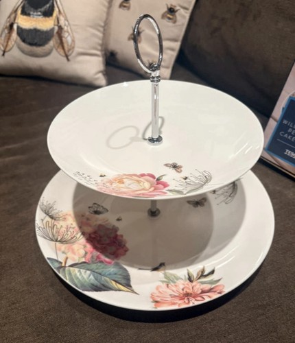 New unused fine china cake - new,