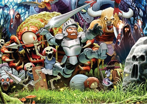Ghost goblins poster - n, print