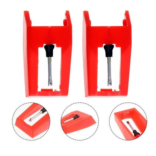 4pcs red phonograph record - red,