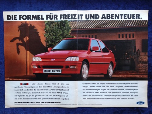 1992 ford escort - ford, rs