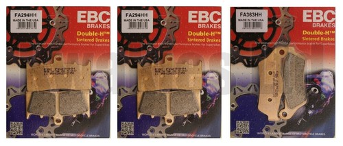 Ebc sintered front - hh, rear
