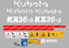 Kubota kx36 mini digger - kx36-3,