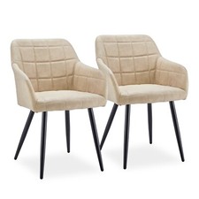 Dining Chairs Set of 2 Faux