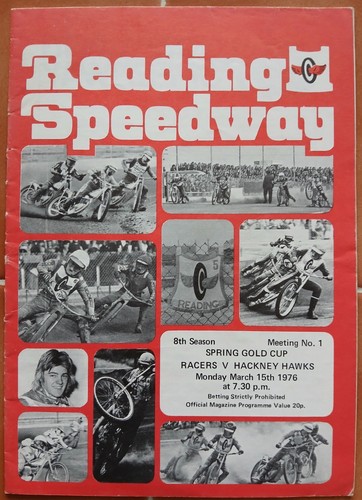 Reading hackney speedway - reading, v