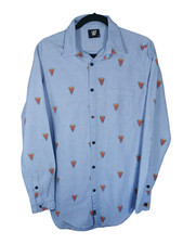 Lazy Oaf Shirt Small Denim