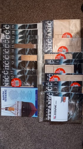 Hachette titanic model ship - titanic,