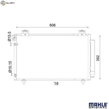 CONDENSER AIR CONDITIONING AC