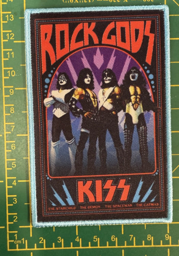 Kiss rock gods printed sew - printed,