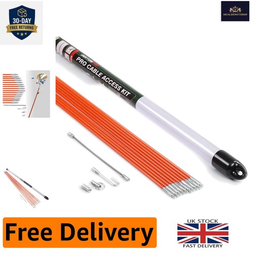 Pro 10m red - 10m, rod