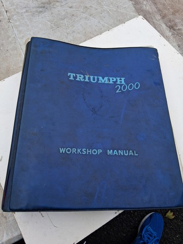 Triumph 2000 mk1 factory - 2000,