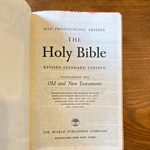 World publishing the holy - the,