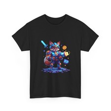 Cyber fox warrior - cyber, tee