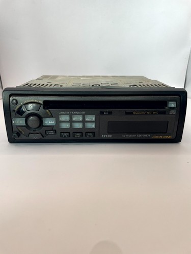 Vintage alpine cde - cde-7827r, cd