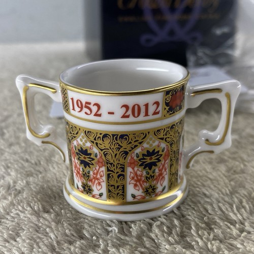 Royal crown derby - derby, miniature