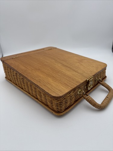 Vintage wicker wood - vintage,