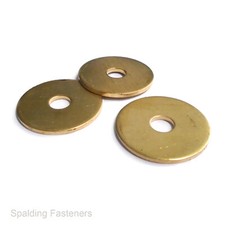 M3 M4 M5 M6 SOLID BRASS PENNY REPAIR WASHERS MUDGUARD WASHER