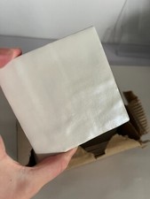 23 pieces Equipe 10x10cm White Glossy Ceramic Wall Tiles Mallorca White