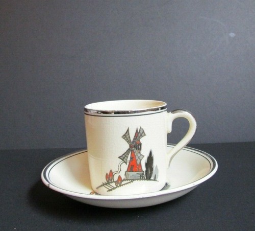 Vtg art deco windmill - art,