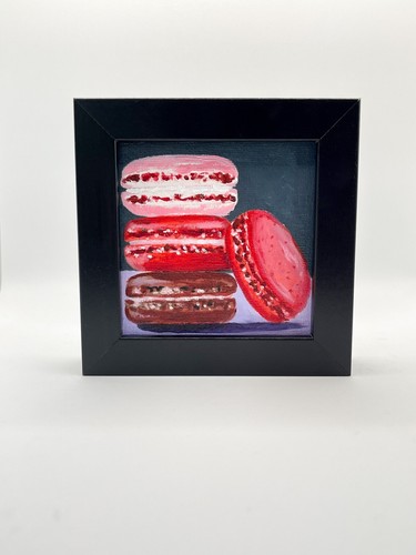 Red pink macaroons original - red,
